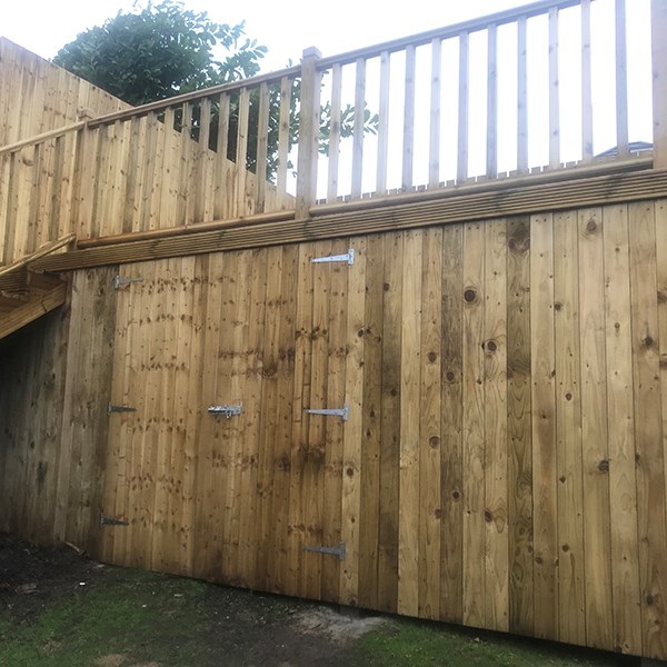 Deck With Storage 1